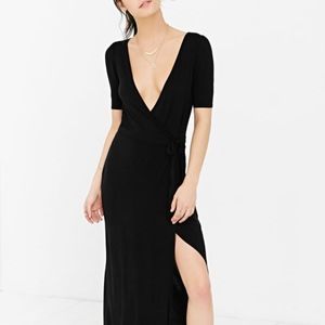 Urban Outfitters Comfy Maxi Wrap Dress XS